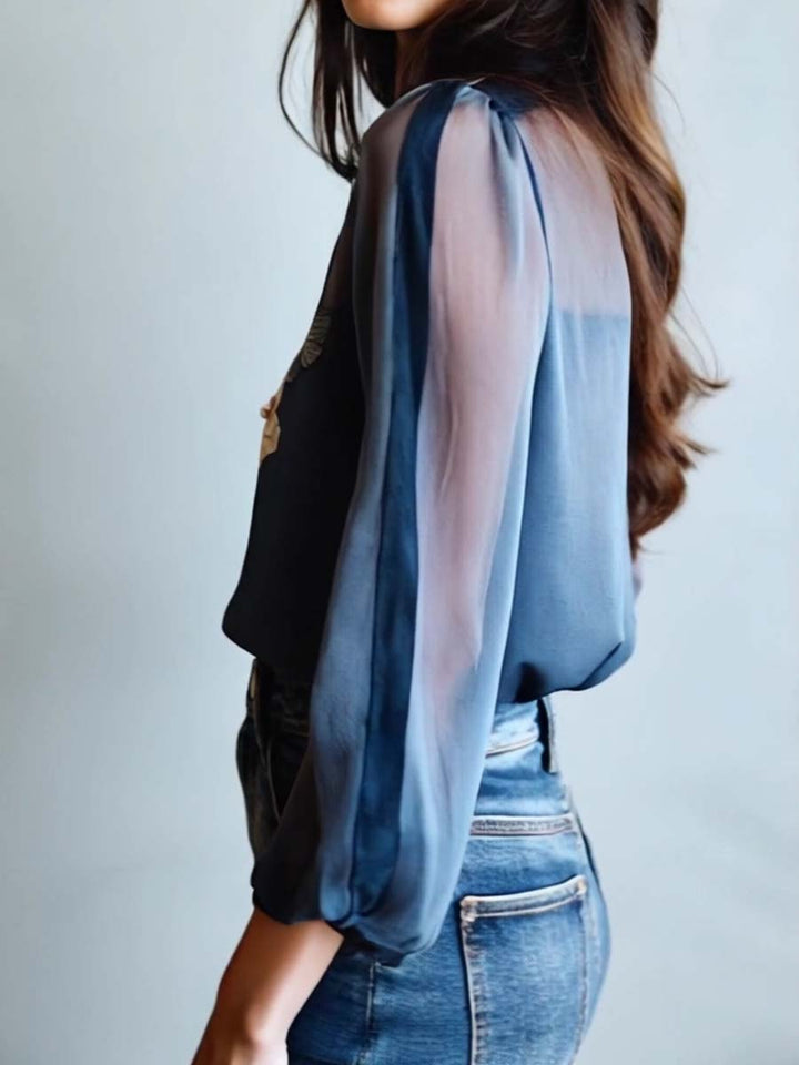 Eve | Floral Boho Chic Blouse