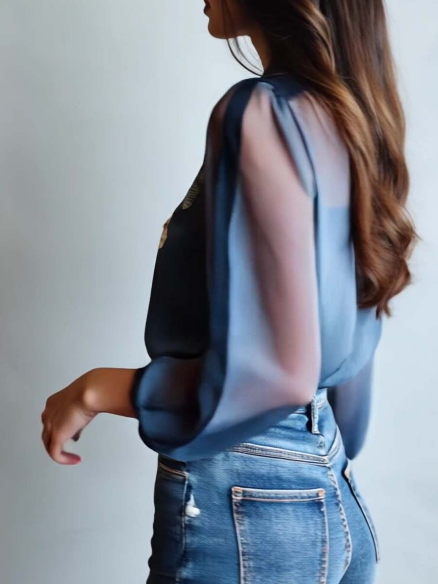 Eve | Floral Boho Chic Blouse