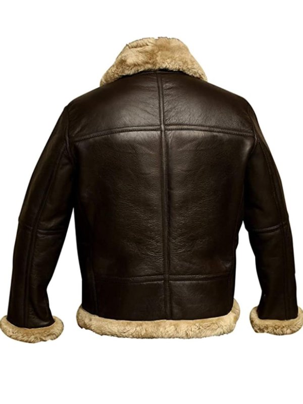 Xav | Classic Shearling Leather Jacket