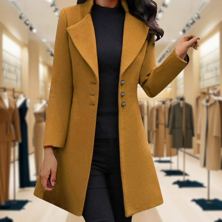 Venzi | Long Sleeve Coat