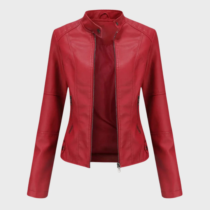 Romina | Casual Leather Jacket