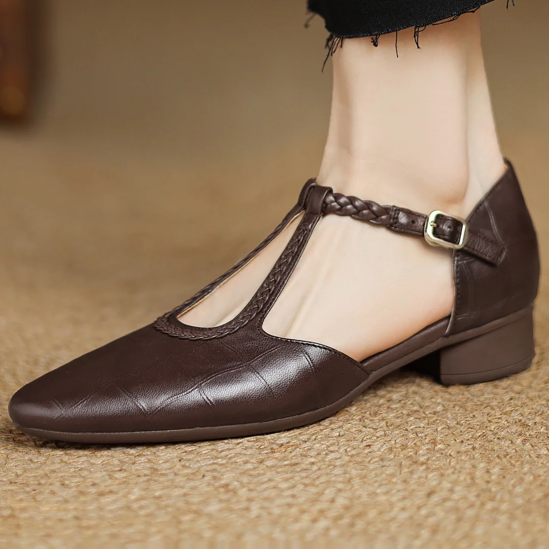 Olivia&Micheal™ |  Kepa Leather Mary Janes