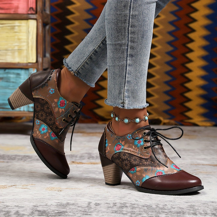 Eliana | Orthopedic Vintage Ankle Boots