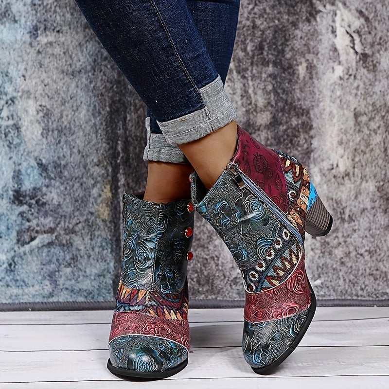 Emma | Orthopedic Vintage Ankle Boots
