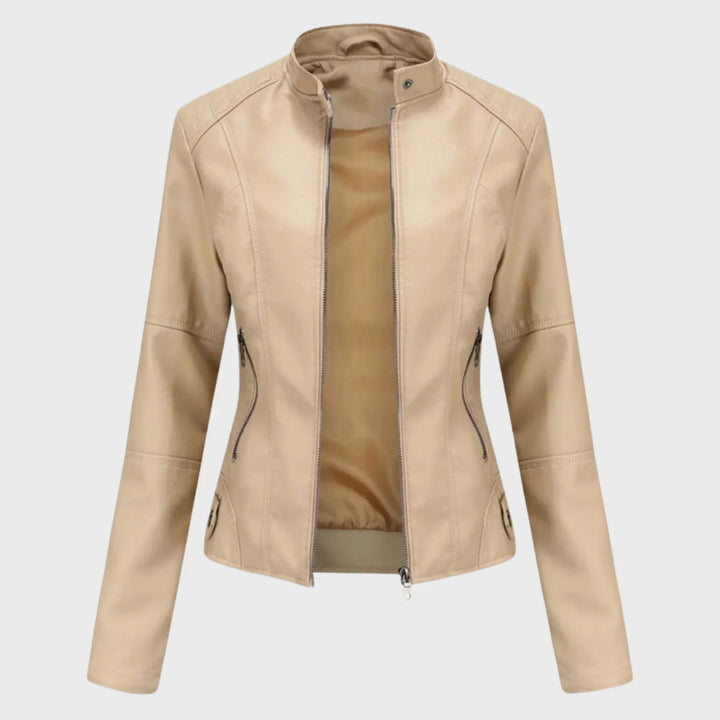 Romina | Casual Leather Jacket