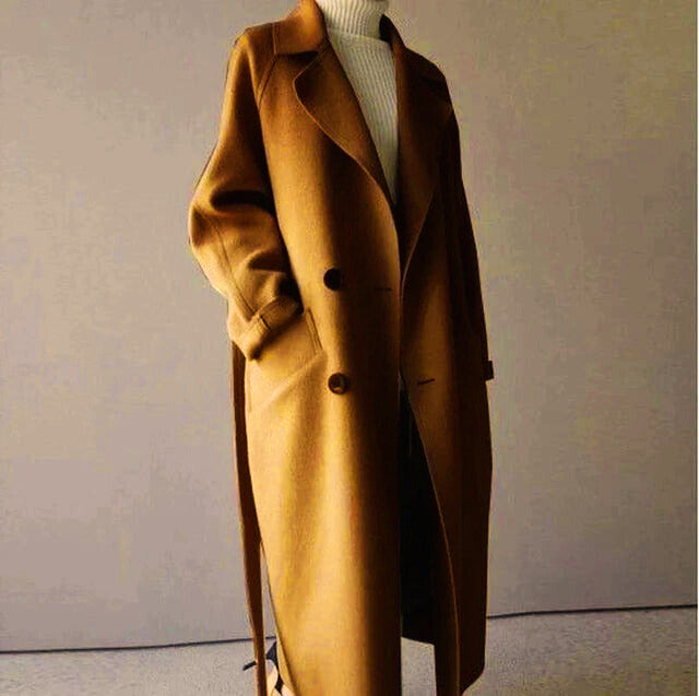 VICTORIA - ELEGANT LONG COAT