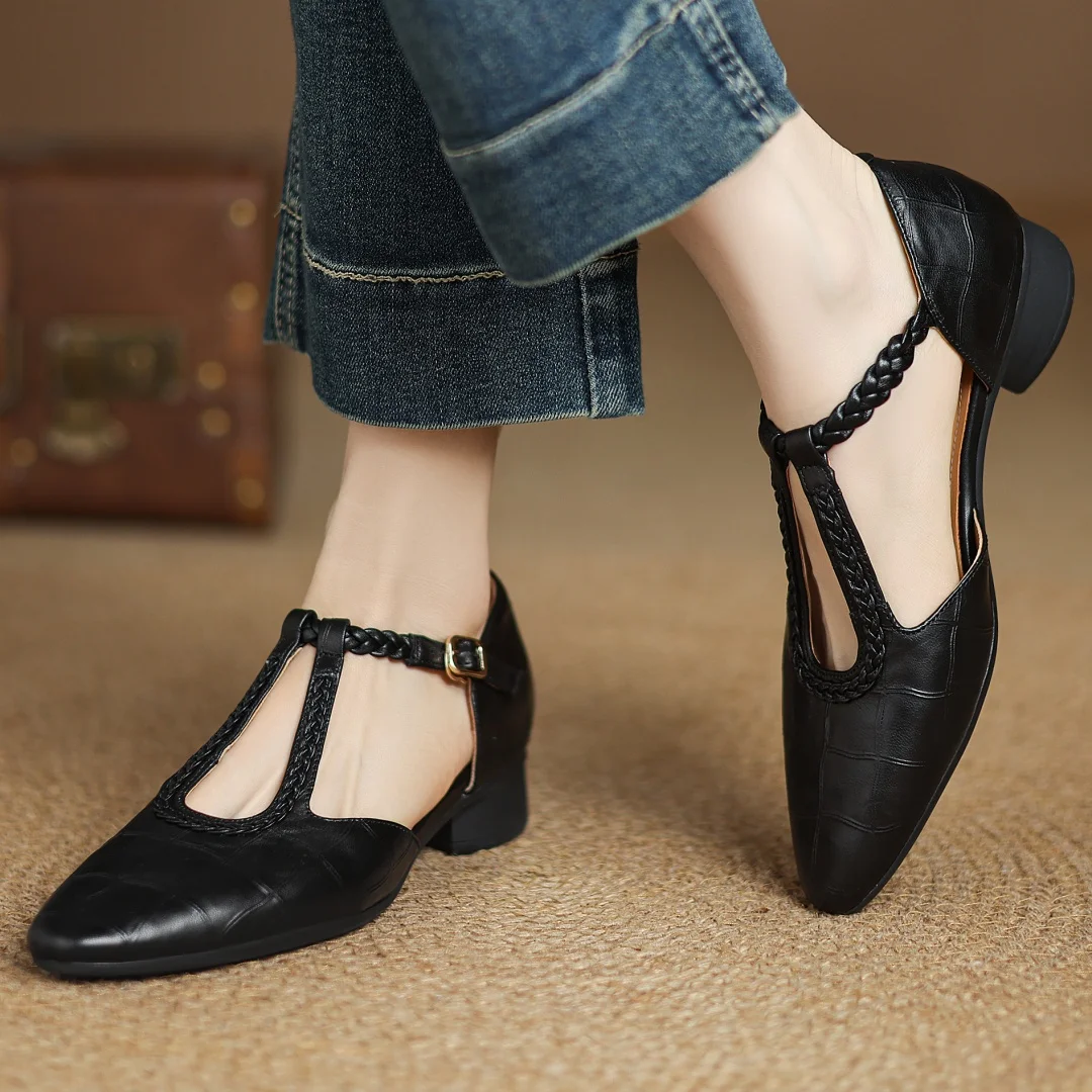 Olivia&Micheal™ |  Kepa Leather Mary Janes
