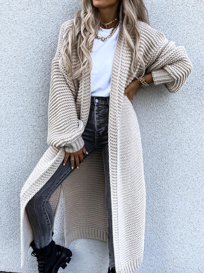 Caprice | Warm Knitted Long Cardigan