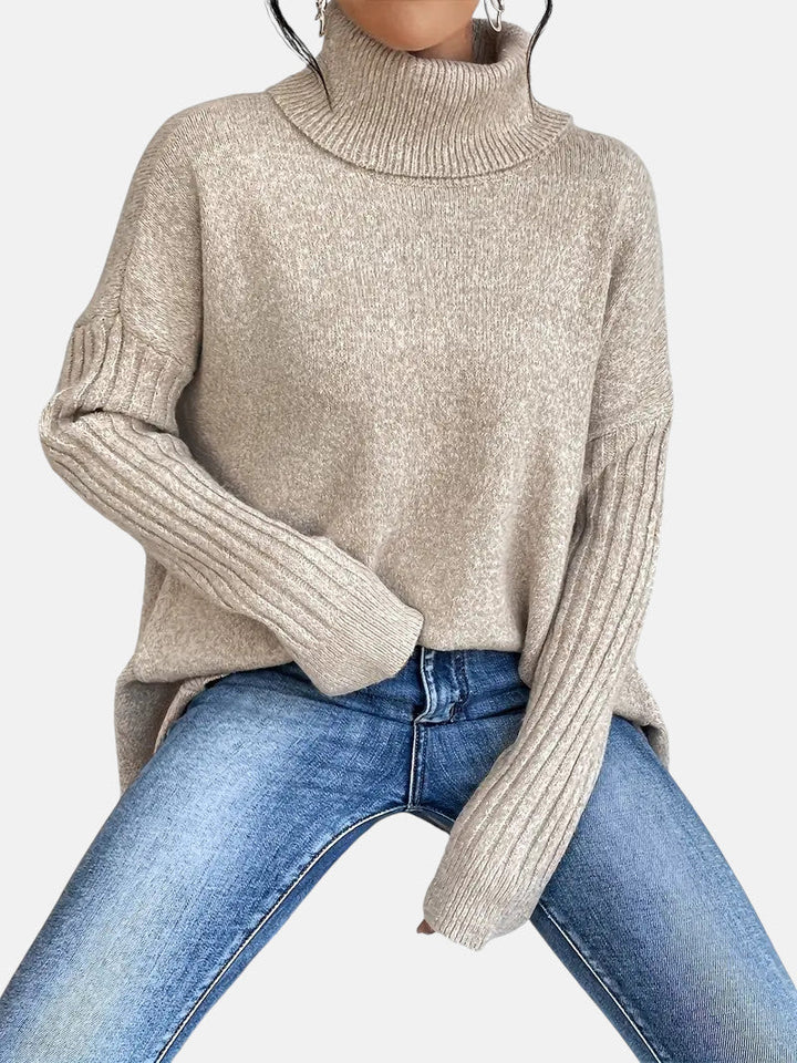 Cristy - Long Turtleneck Sweater