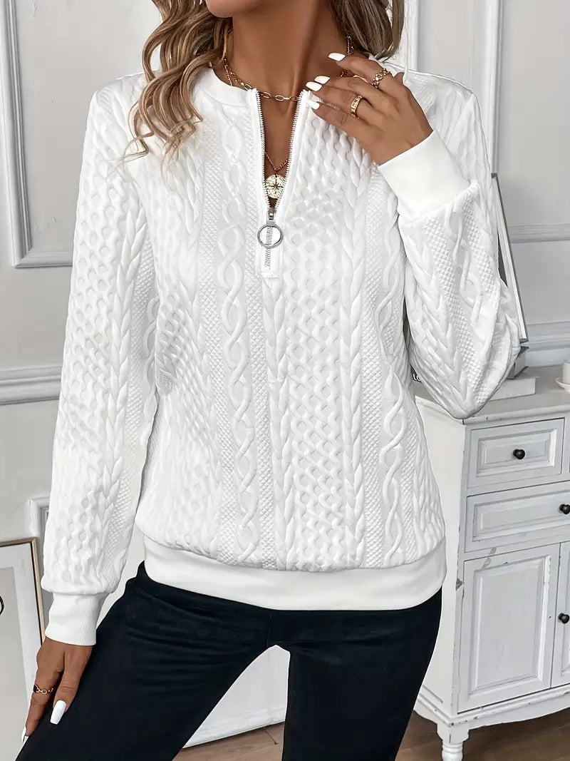 Herald | Elegant Jumper with Zip