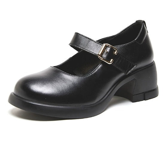 Olivia&Micheal™ | Agnes Leather Mary Janes