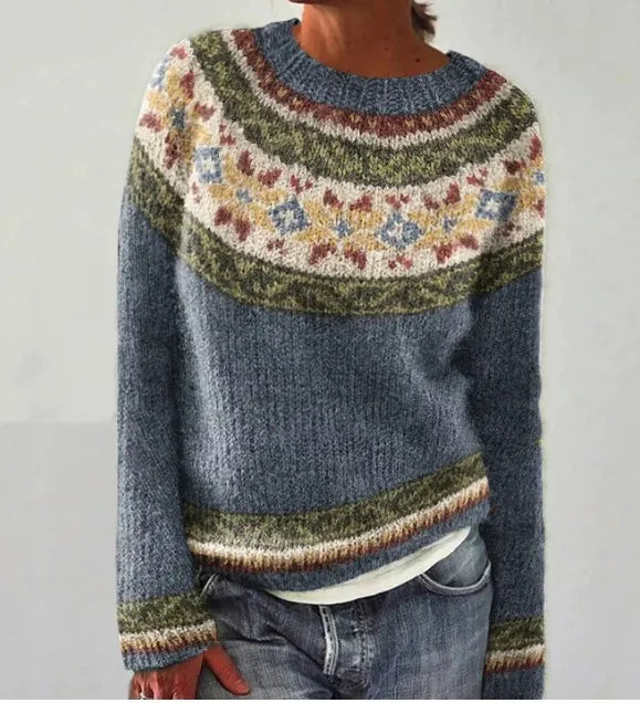 Anna | Scandinavian Retro Sweater