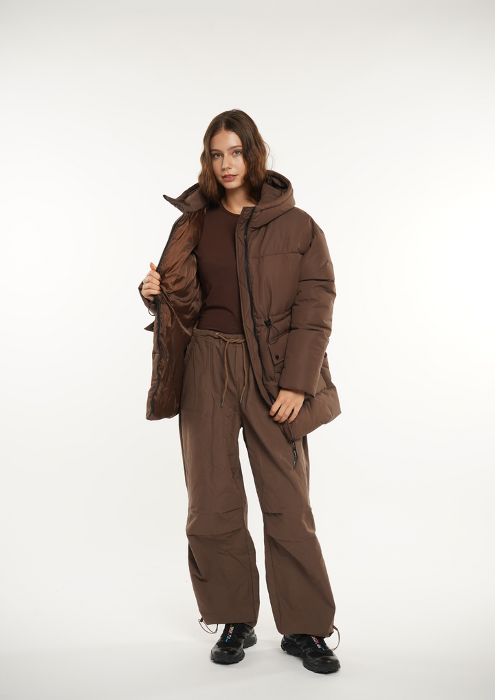 EVA | HOODED PUFFER JACKET SPLASHPROOF