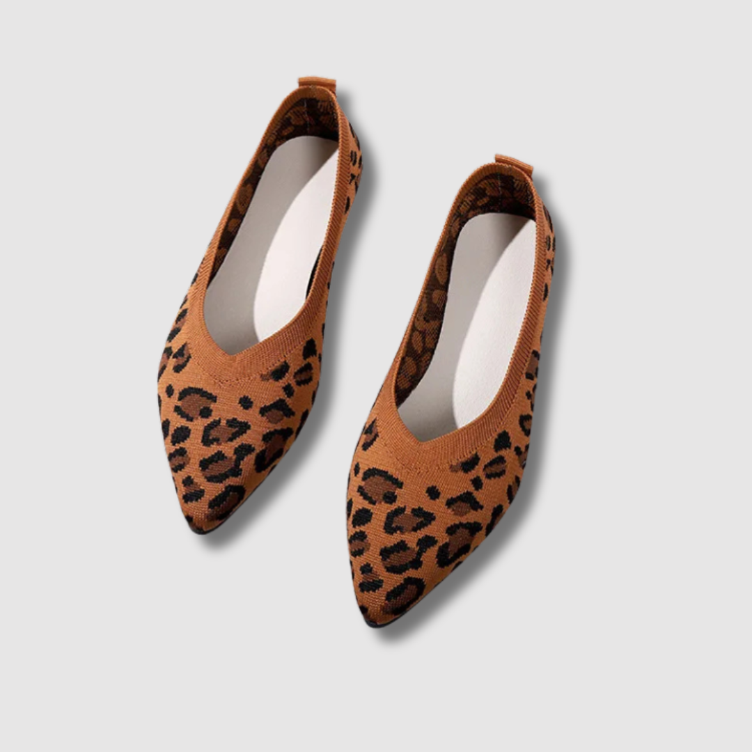 Lourdes | Timeless Leopard Flats