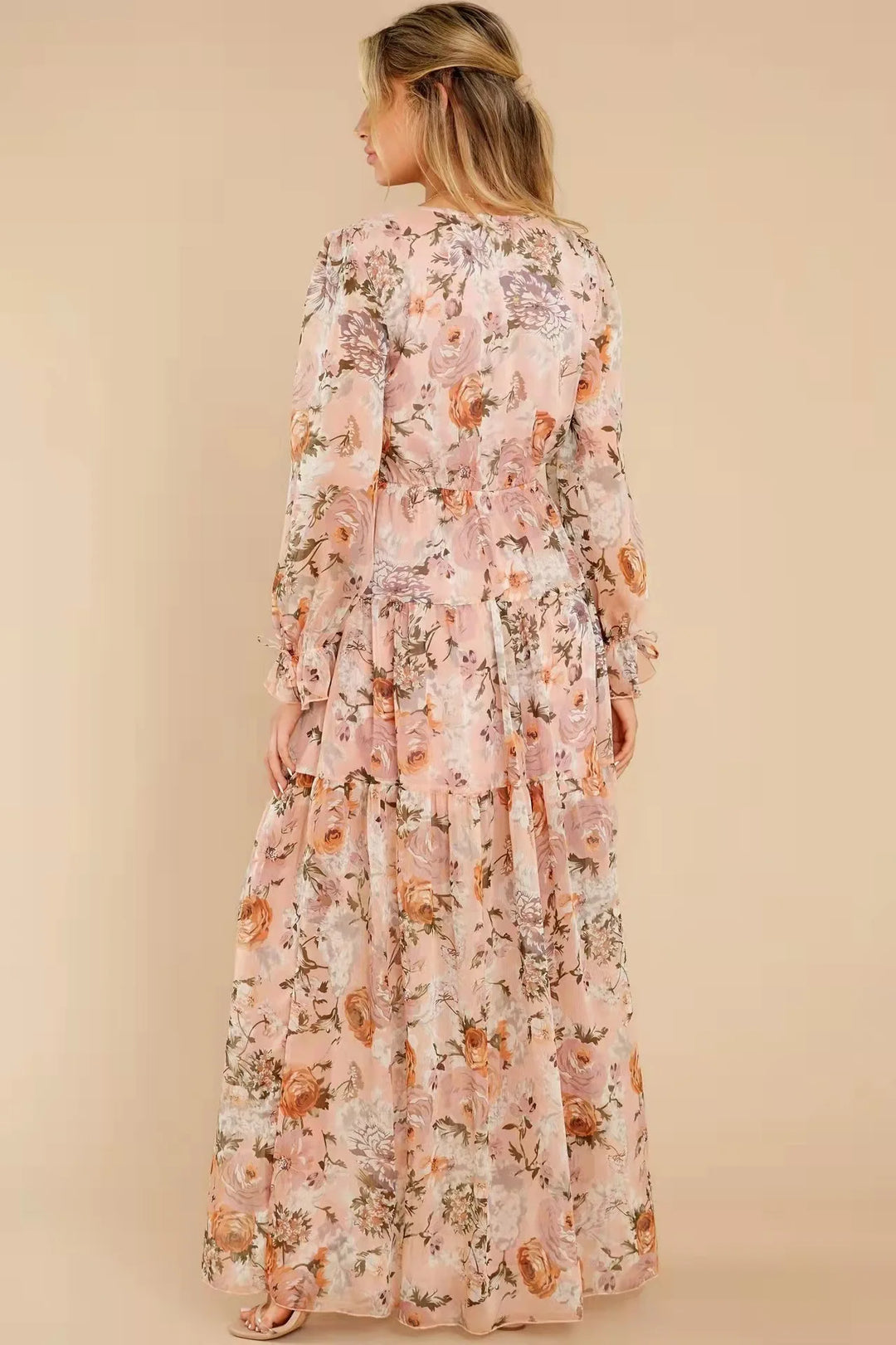 Auranya - Maxi Chiffon Casual Dress