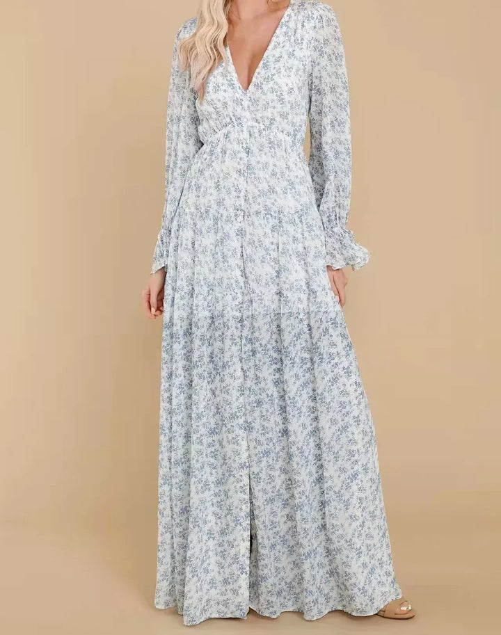 Auranya - Maxi Chiffon Casual Dress