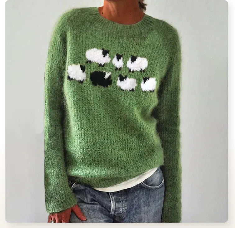 Anna | Scandinavian Retro Sweater