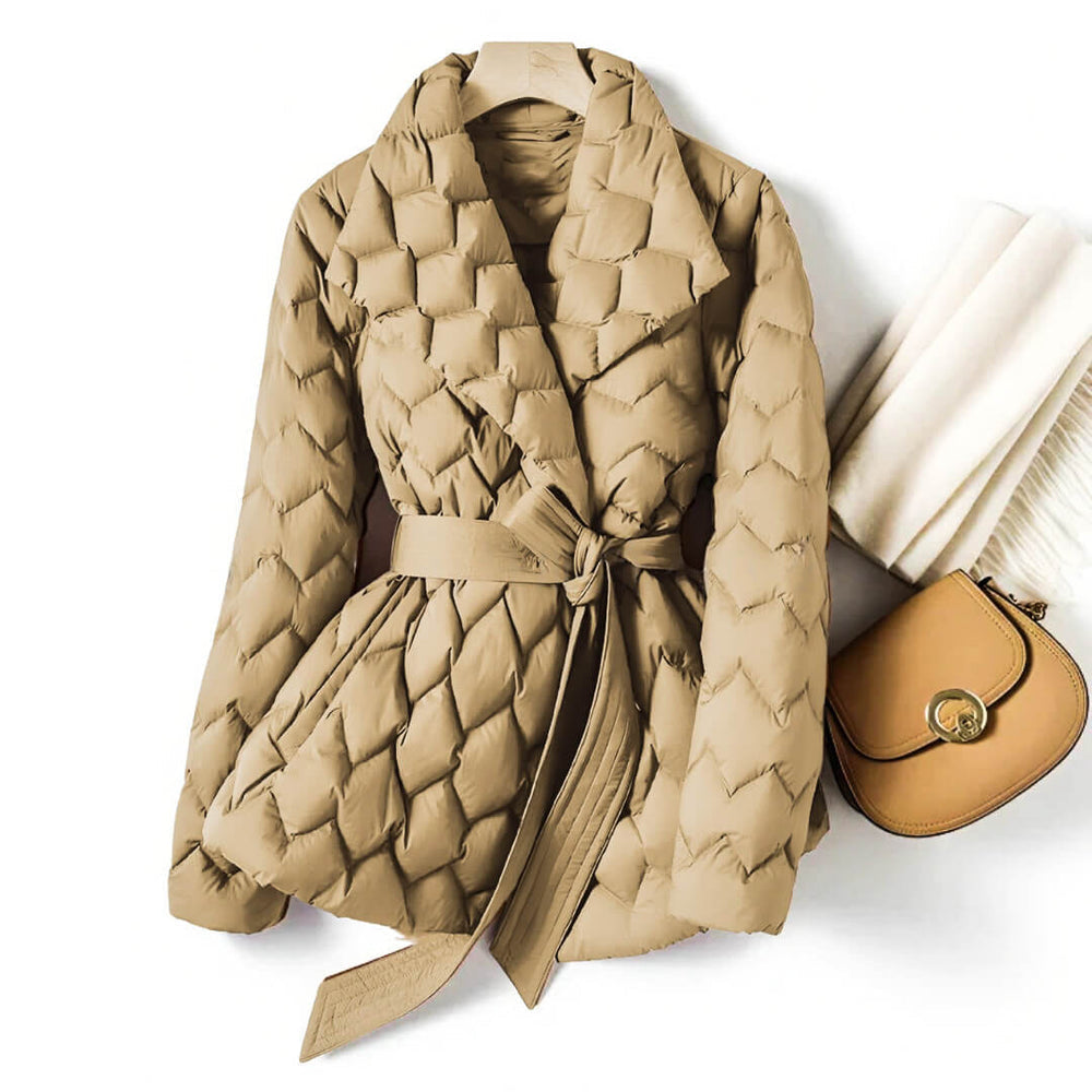 Reya | Refined Quilted Winter Coat