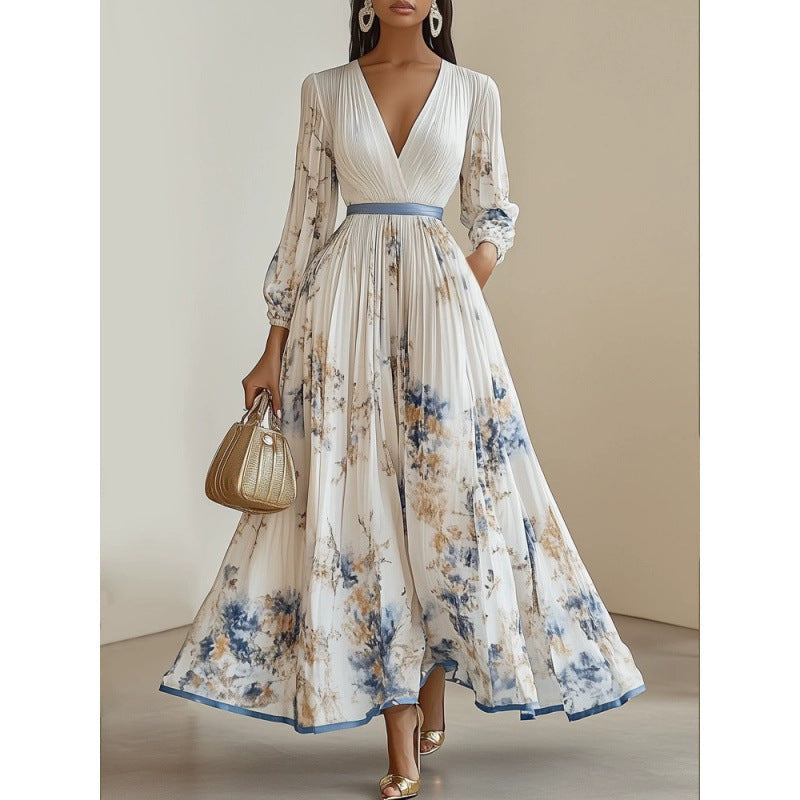 Jessenya -  Elegant Pleated Dress