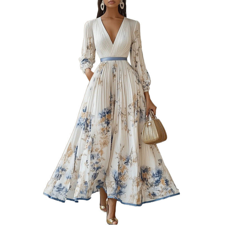 Jessenya -  Elegant Pleated Dress