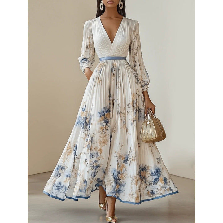Jessenya -  Elegant Pleated Dress