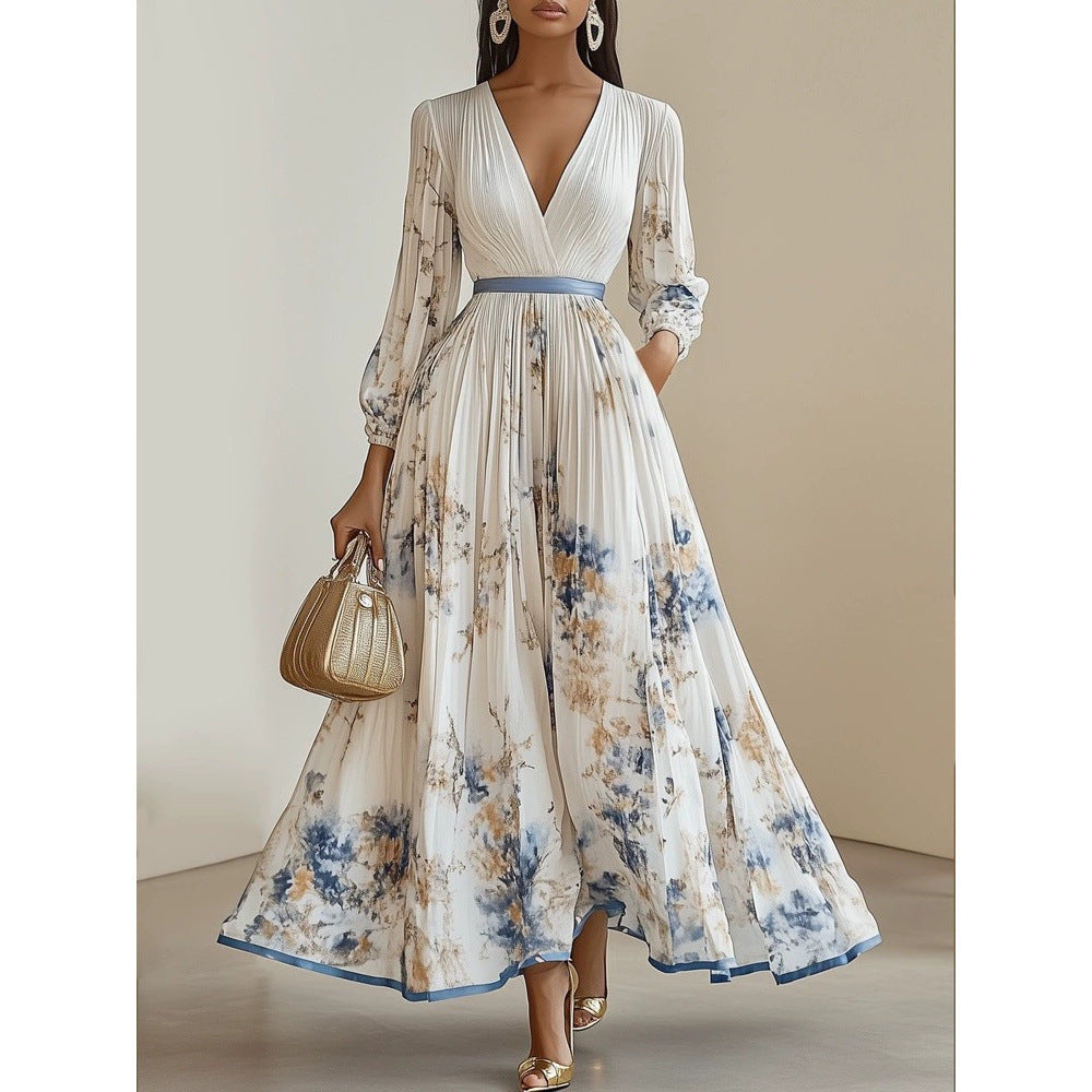Jessenya -  Elegant Pleated Dress