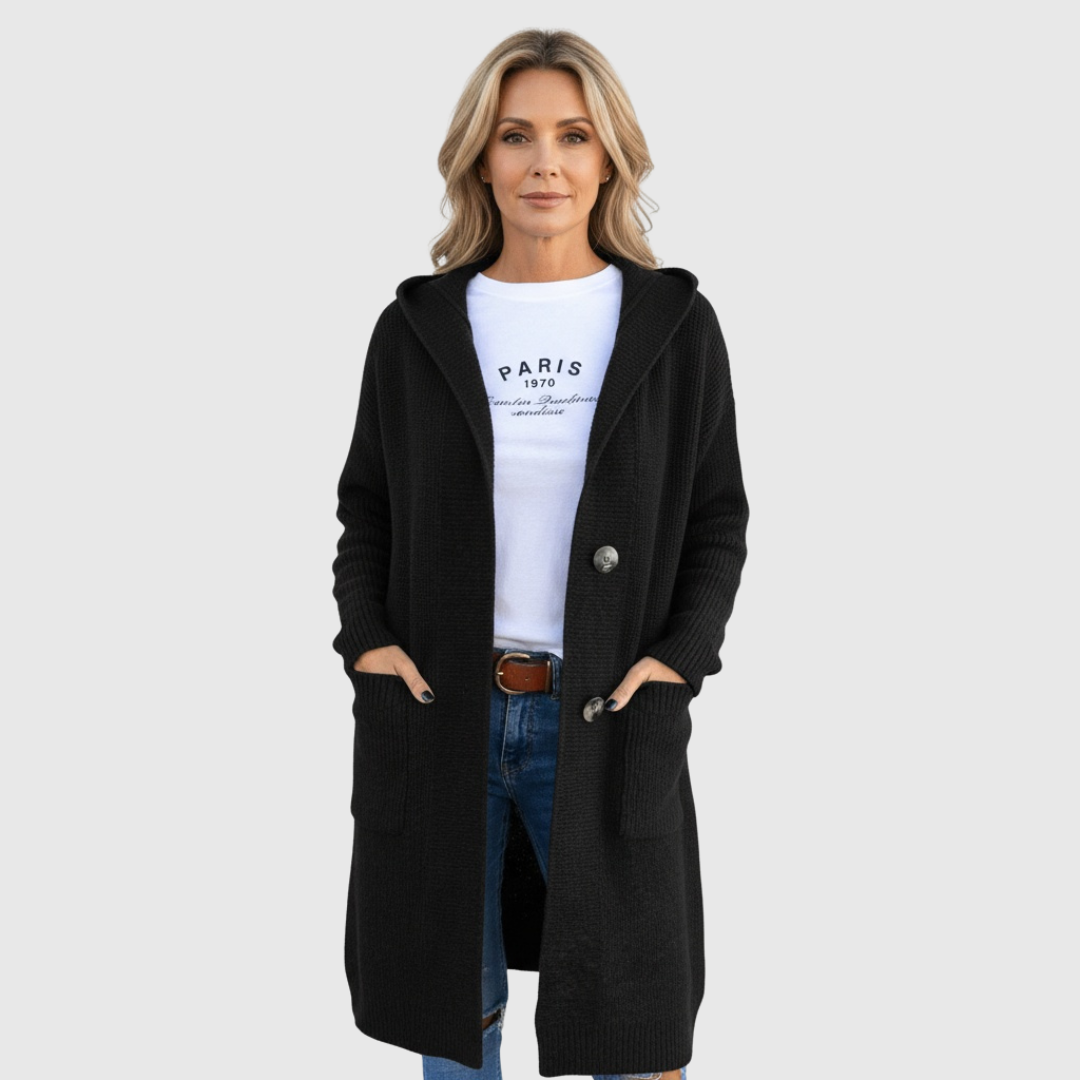 Monique - Long and Elegant Cardigan for Women