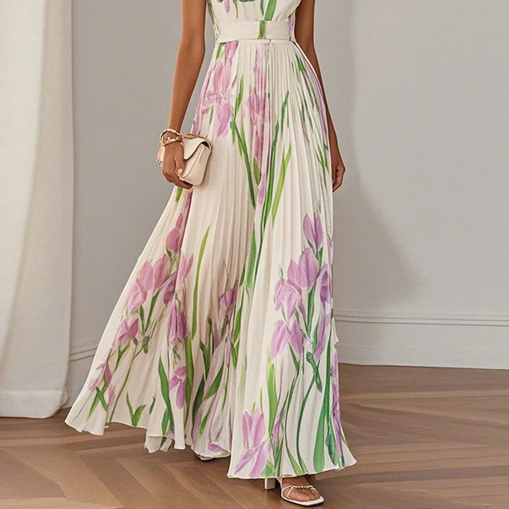 Elowys - Elegant Floral Dress