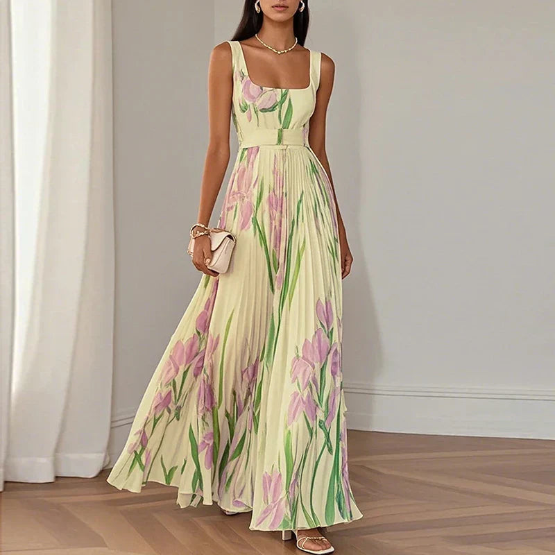 Elowys - Elegant Floral Dress