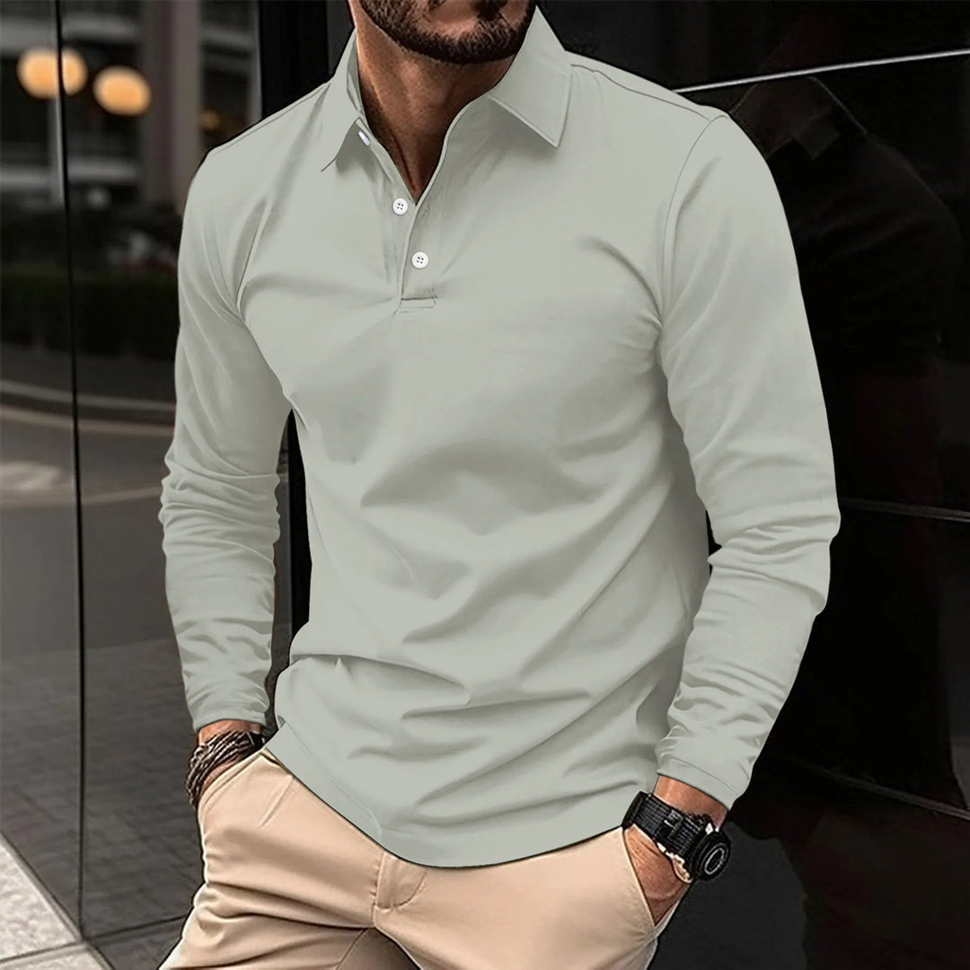 Robert | Casual Long-Sleeved Polo