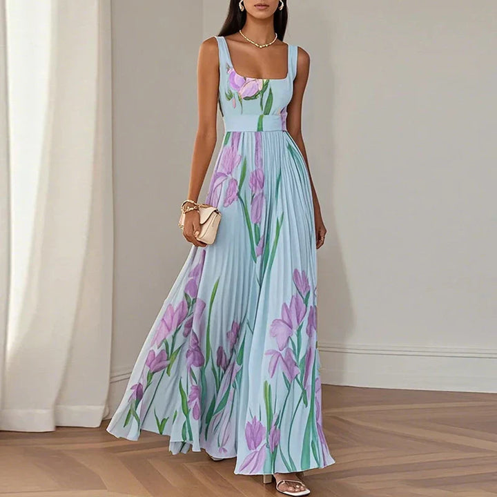 Elowys - Elegant Floral Dress