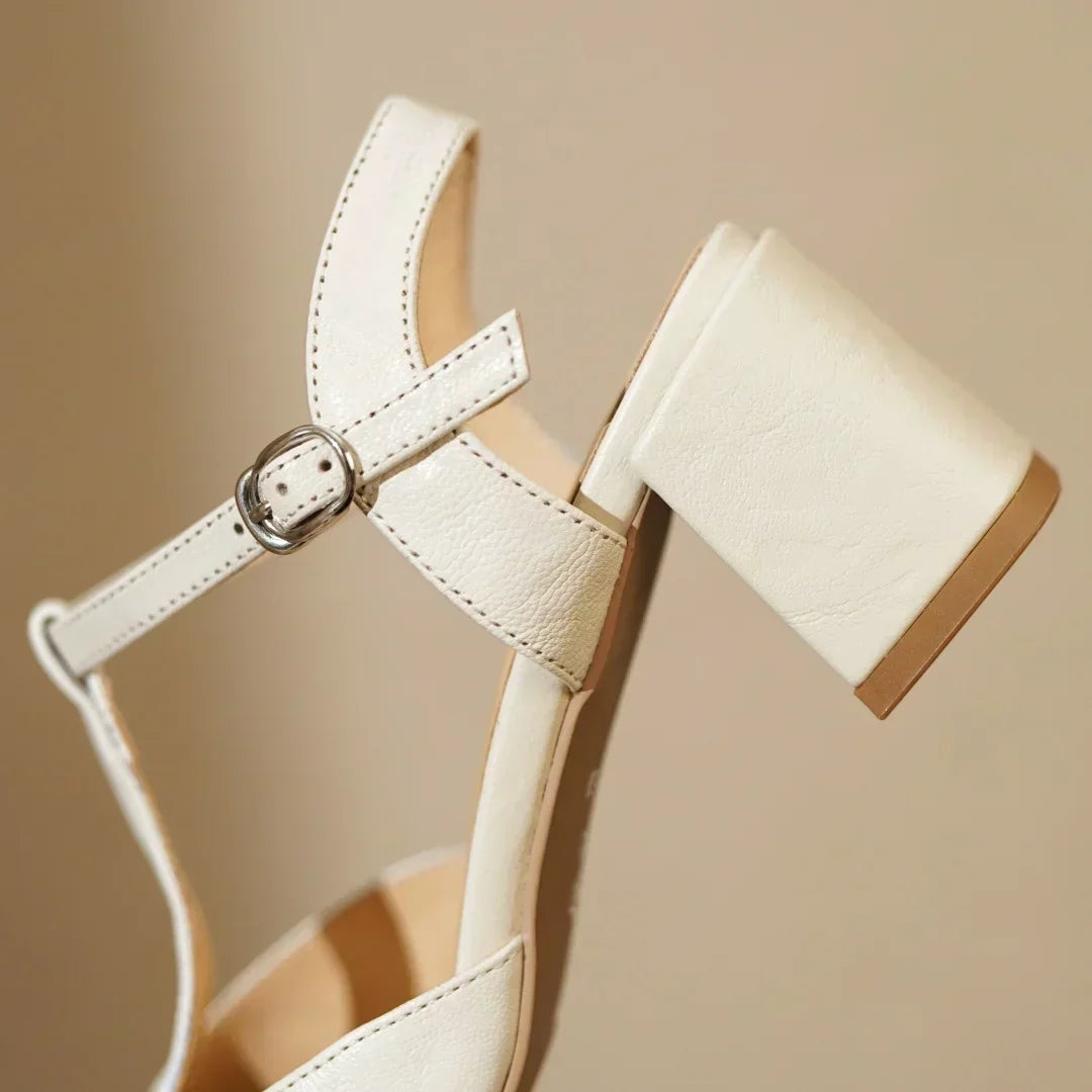 Olivia&Micheal™ | Beatrica Leather Mary Janes