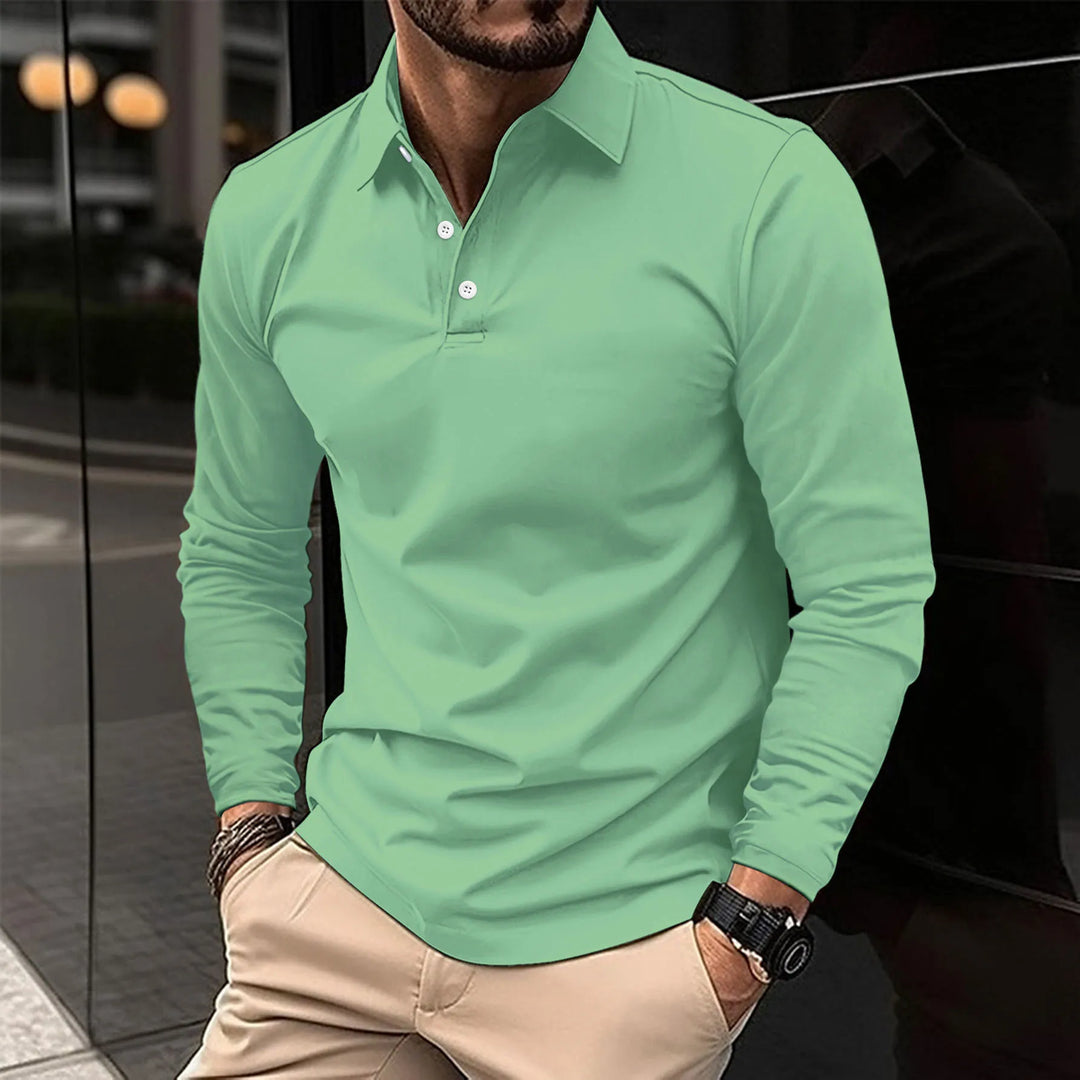 Robert | Casual Long-Sleeved Polo