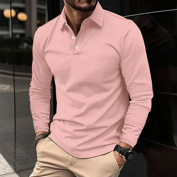 Robert | Casual Long-Sleeved Polo