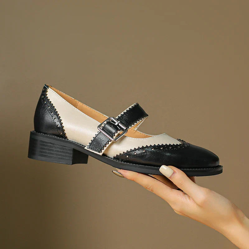 Olivia&Micheal™ | Miana Leather Mary Janes