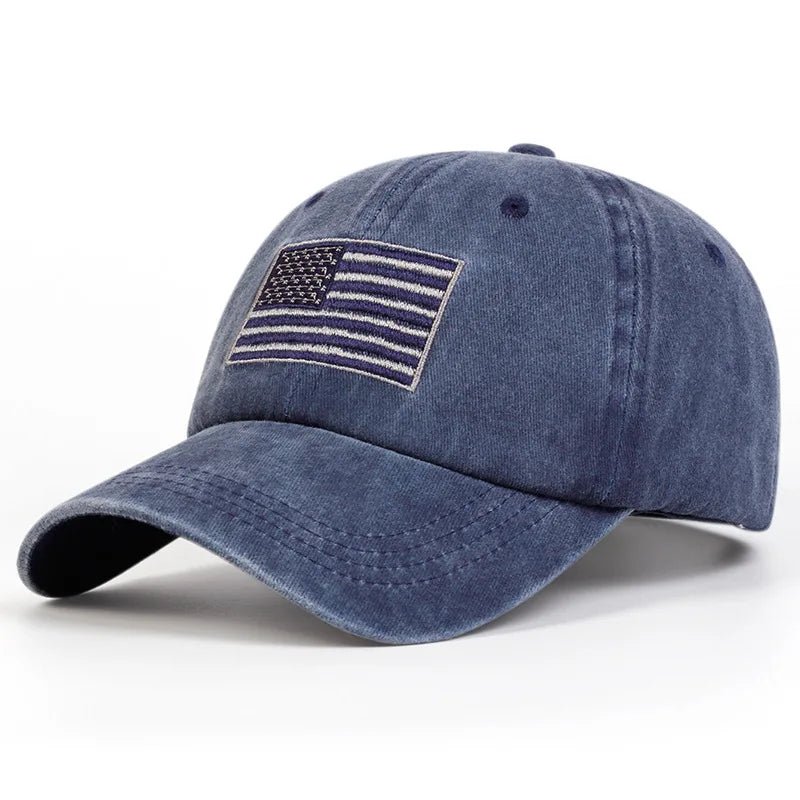 Lucas | Vintage Flag Cap