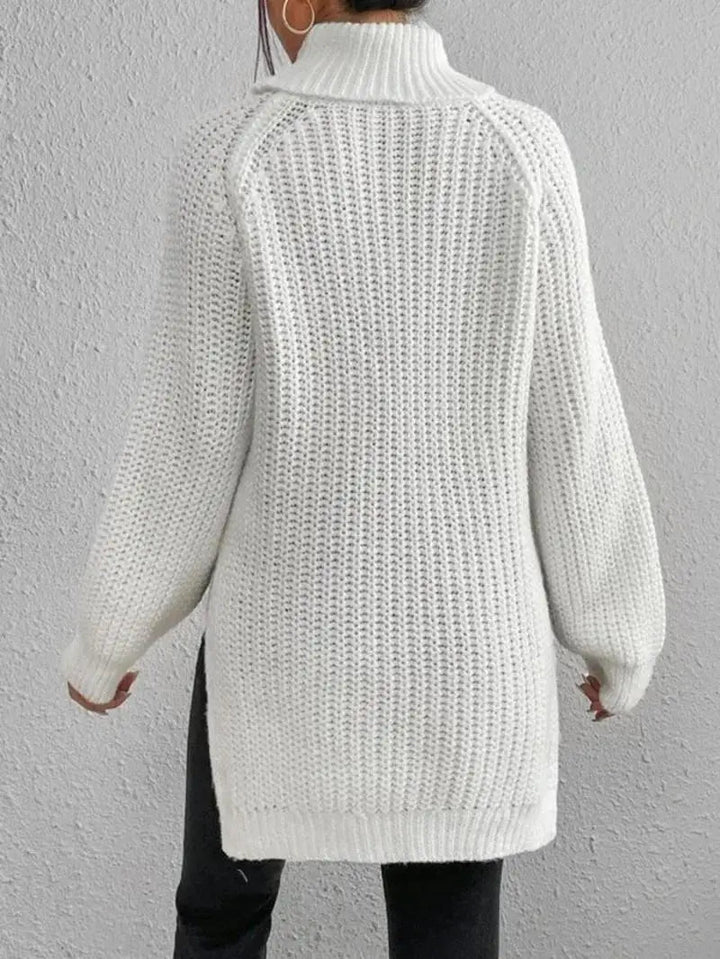 Ida | Comfortable Knit Turtleneck Long Sweater