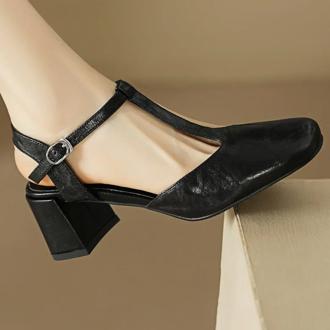 Olivia&Micheal™ | Beatrica Leather Mary Janes