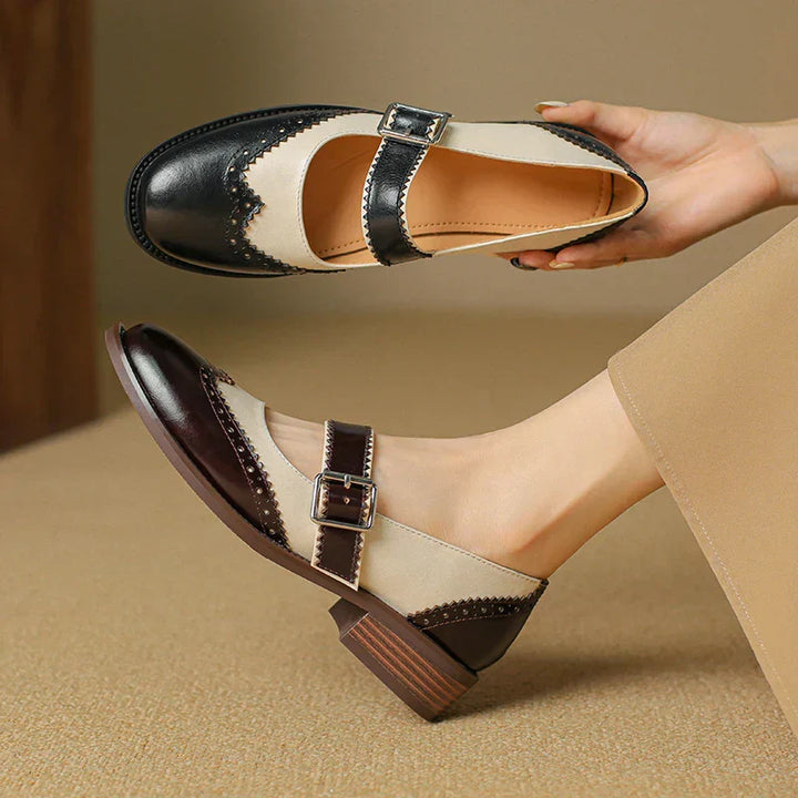 Olivia&Micheal™ | Miana Leather Mary Janes