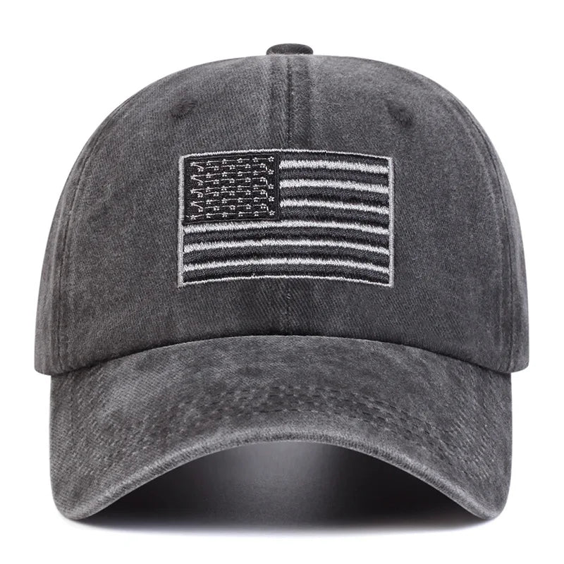 Lucas | Vintage Flag Cap
