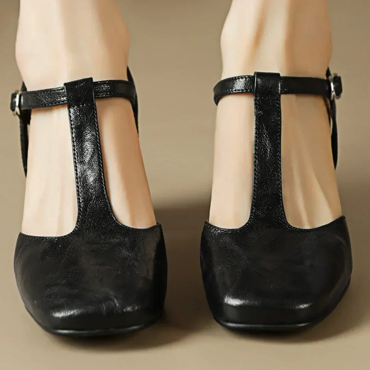 Olivia&Micheal™ | Beatrica Leather Mary Janes