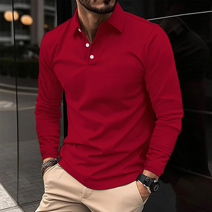 Robert | Casual Long-Sleeved Polo
