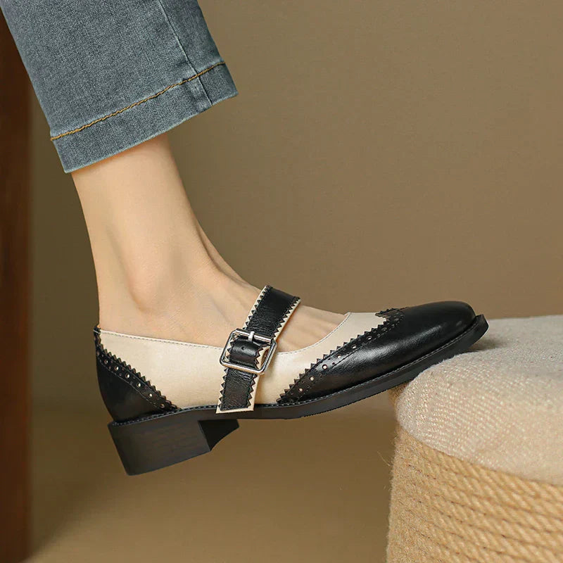 Olivia&Micheal™ | Miana Leather Mary Janes