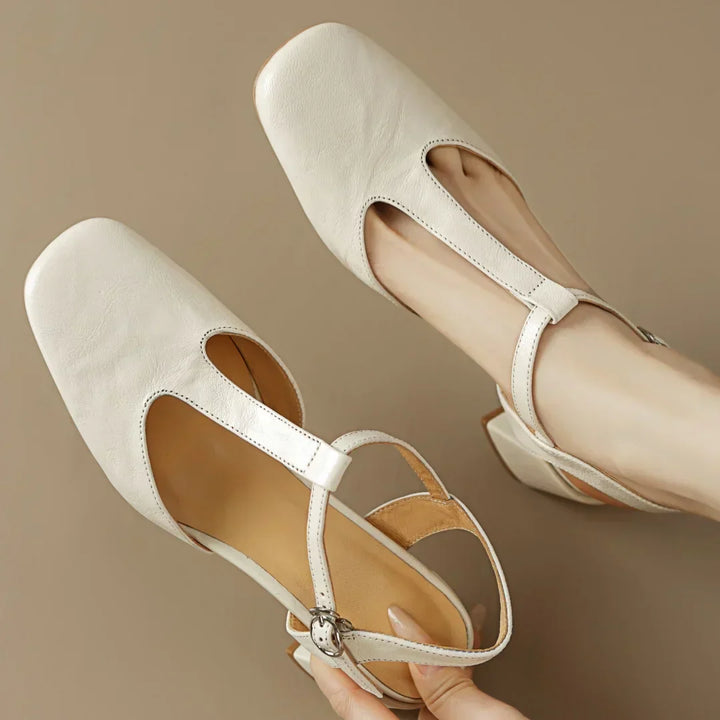 Olivia&Micheal™ | Beatrica Leather Mary Janes