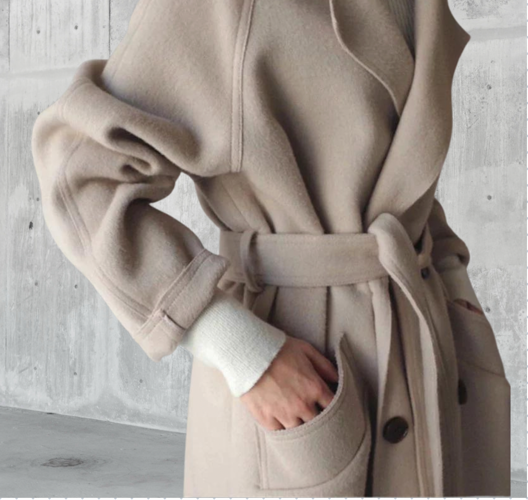 Laarni | Longline Wool Coat