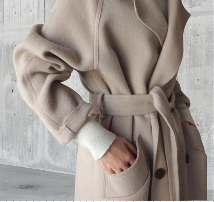 Laarni | Longline Wool Coat