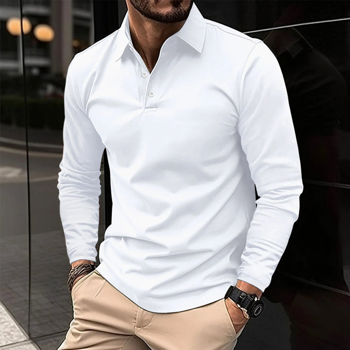 Robert | Casual Long-Sleeved Polo