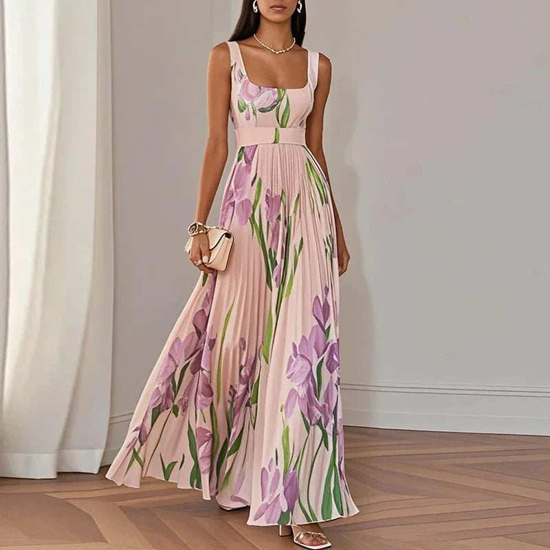 Elowys - Elegant Floral Dress