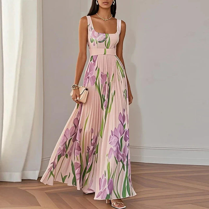 Elowys - Elegant Floral Dress