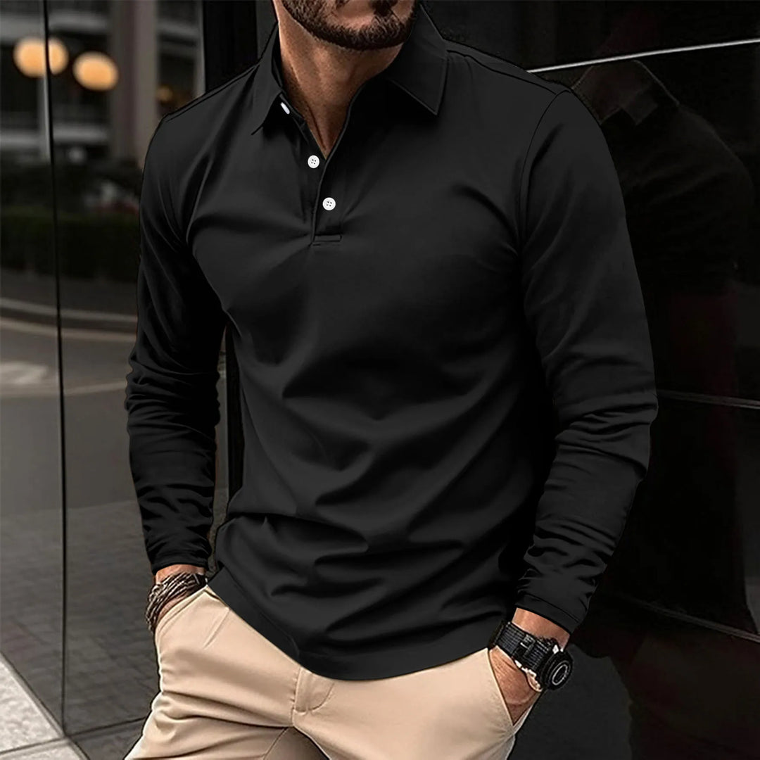 Robert | Casual Long-Sleeved Polo